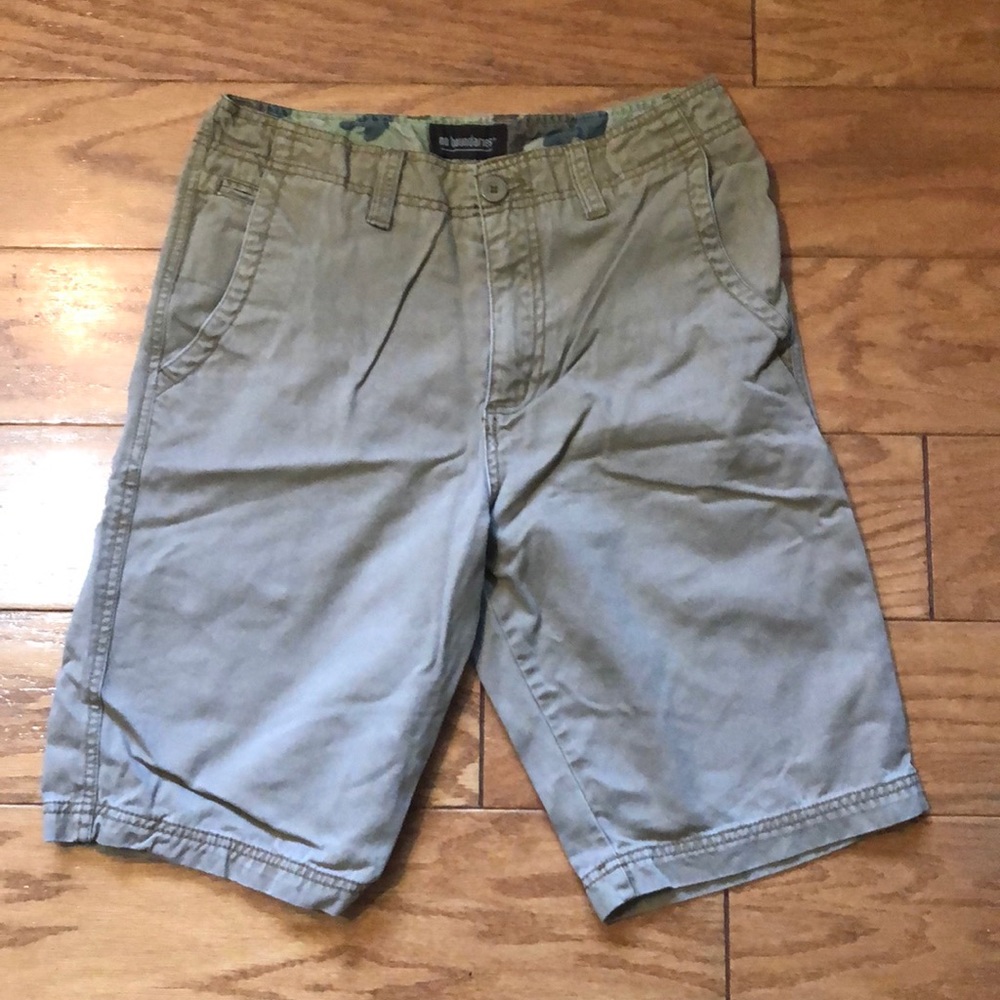 No Boundaries Tan Shorts